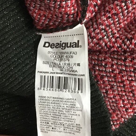 Desigual Turtleneck CONNY Pullover Sweater NWOT - Picture 13 of 15